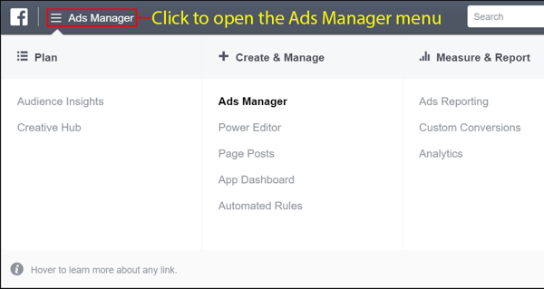 Facebook-ads-manager