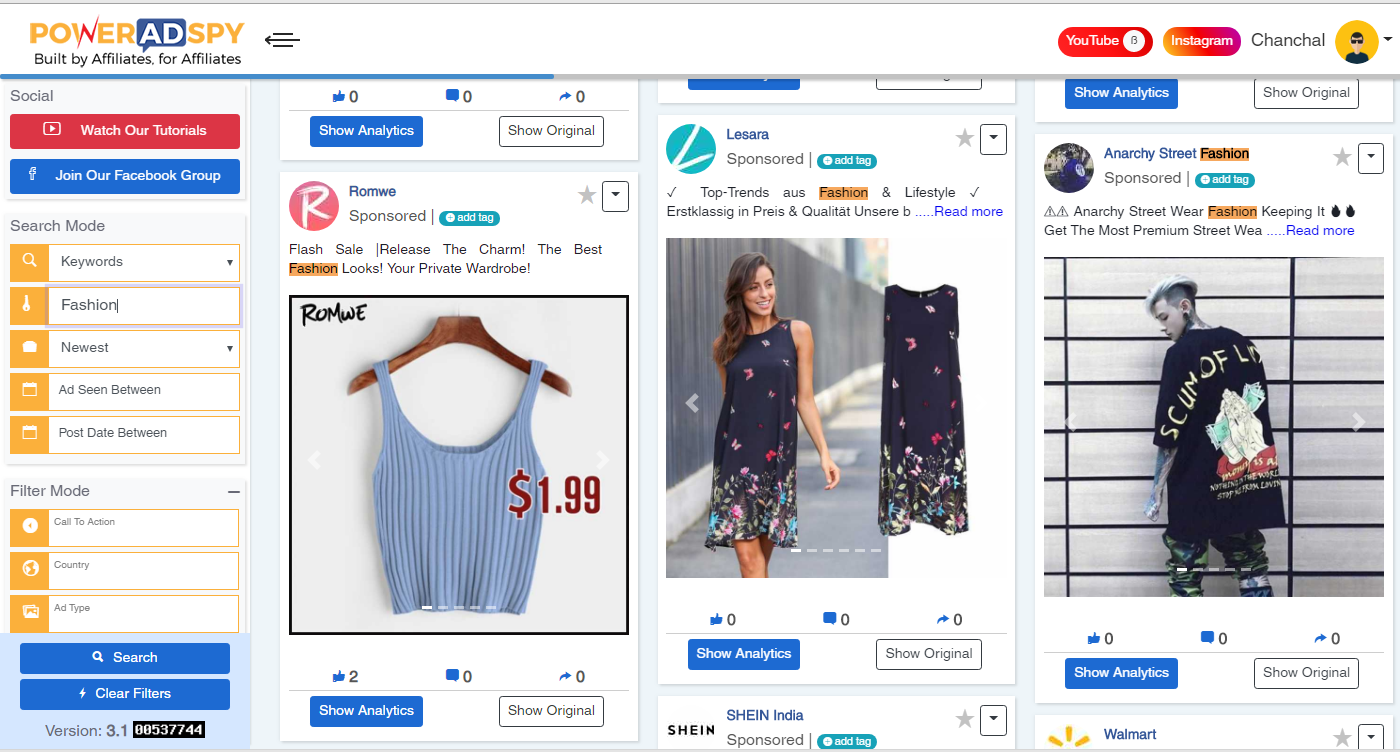 A Complete Introduction On How To Perform Facebook Ad Search PowerAdspy
