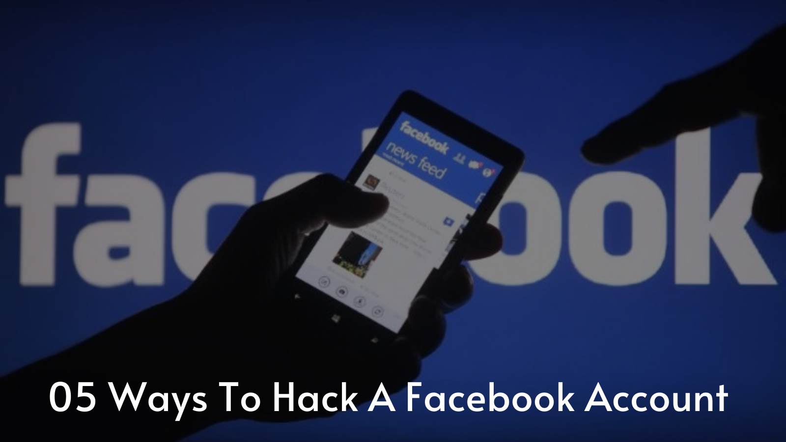 how to hack facebook account without software