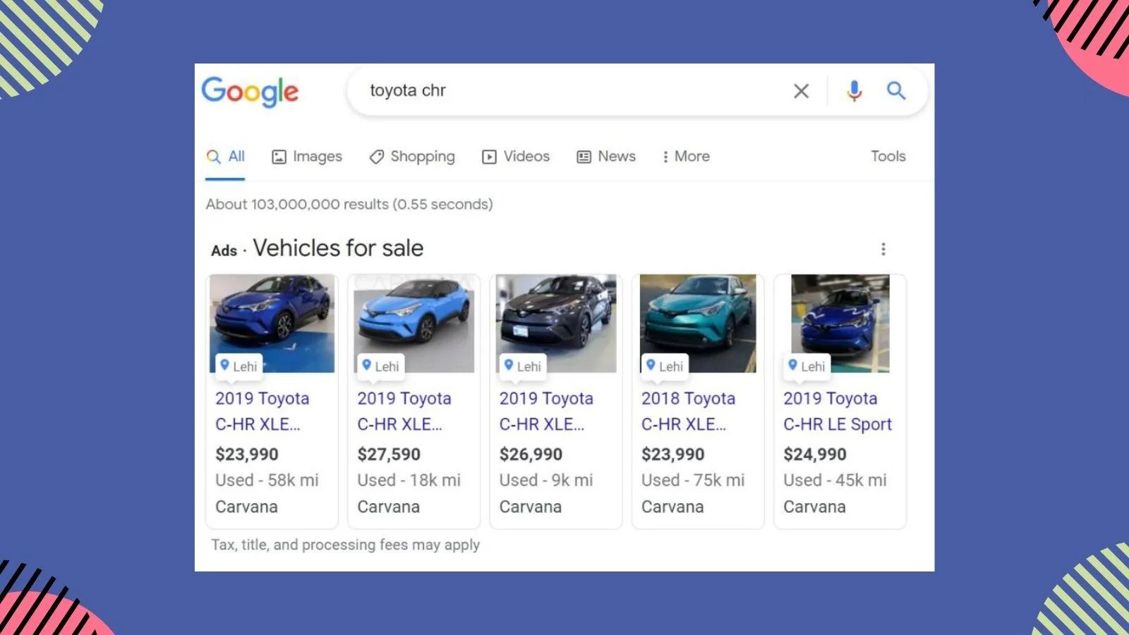 google-vehicle-ads-start