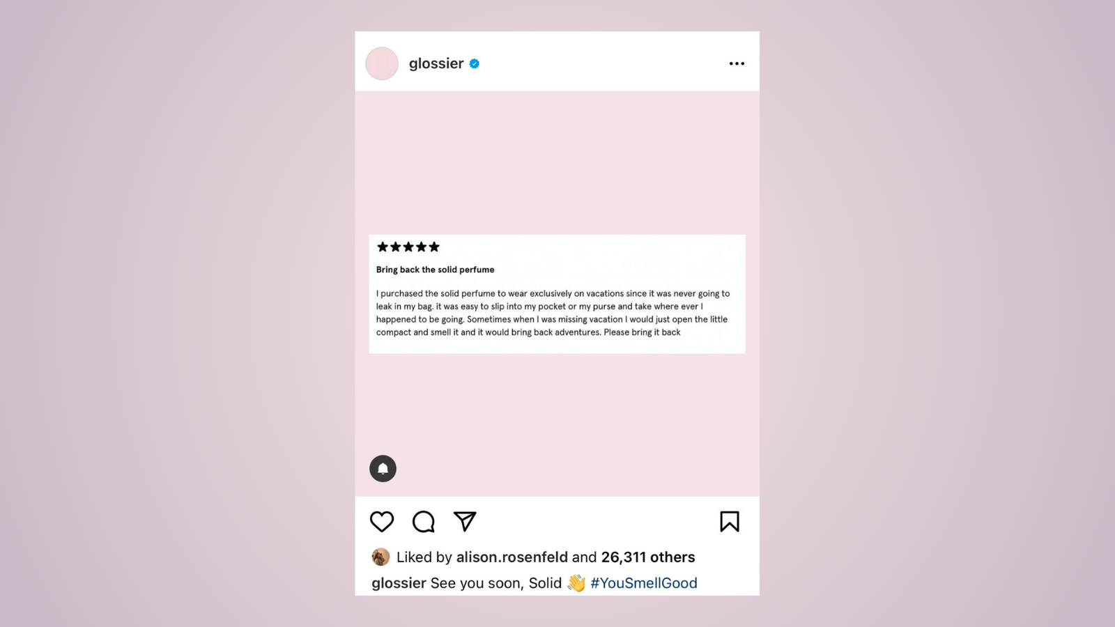 glossier-testimonial-ads