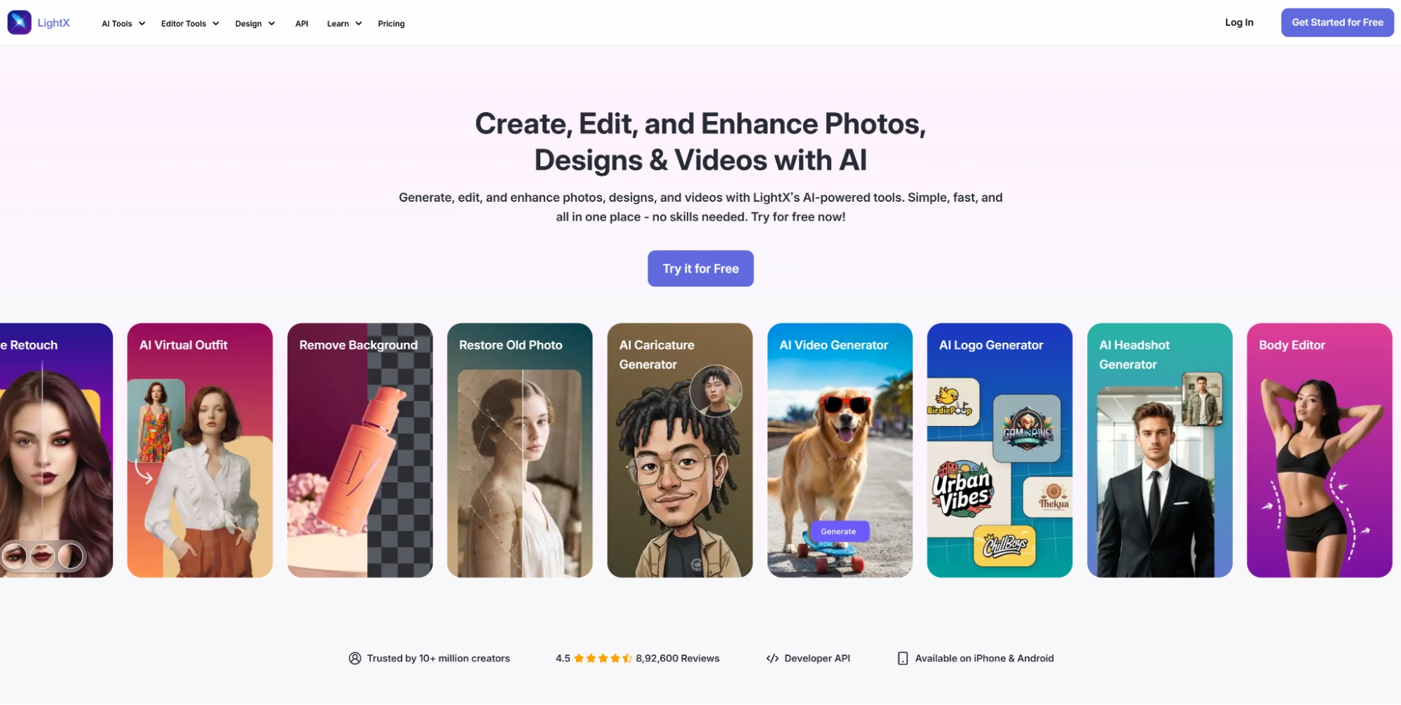 LightX ai-image-generator-LightX