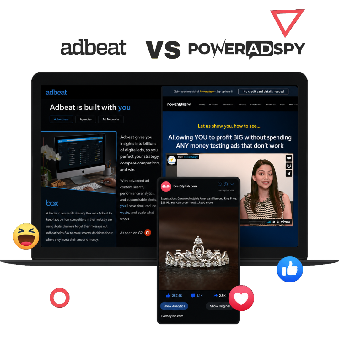 PowerAdSpy vs Adbeat comparison