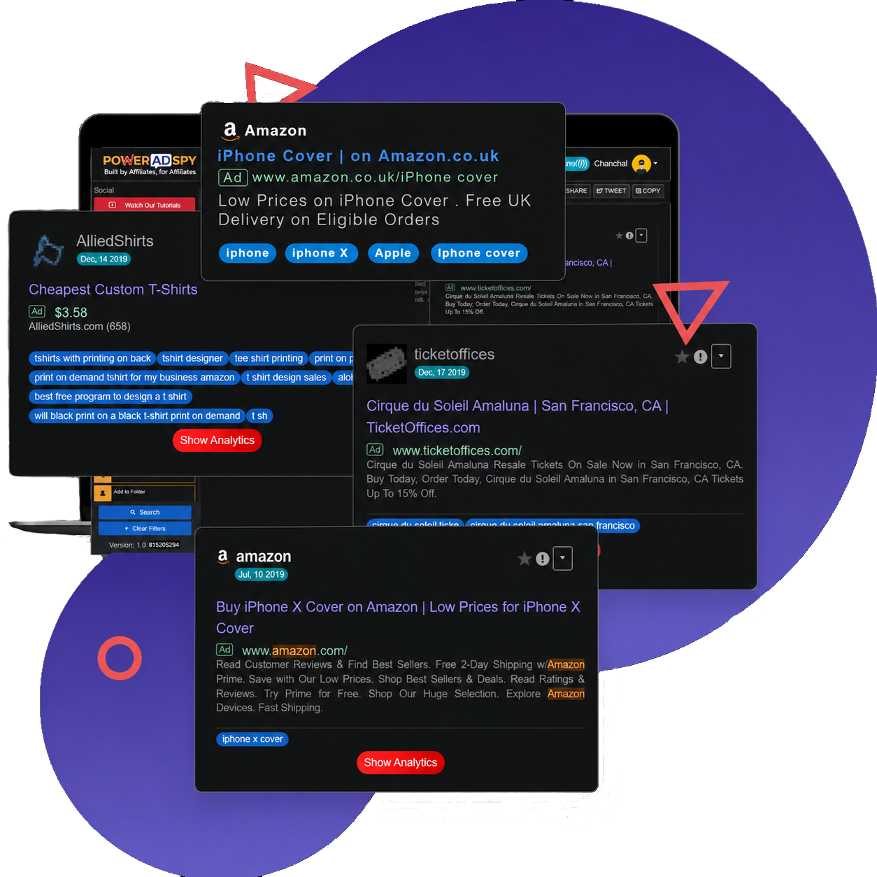 Faster way to spy competitor ads