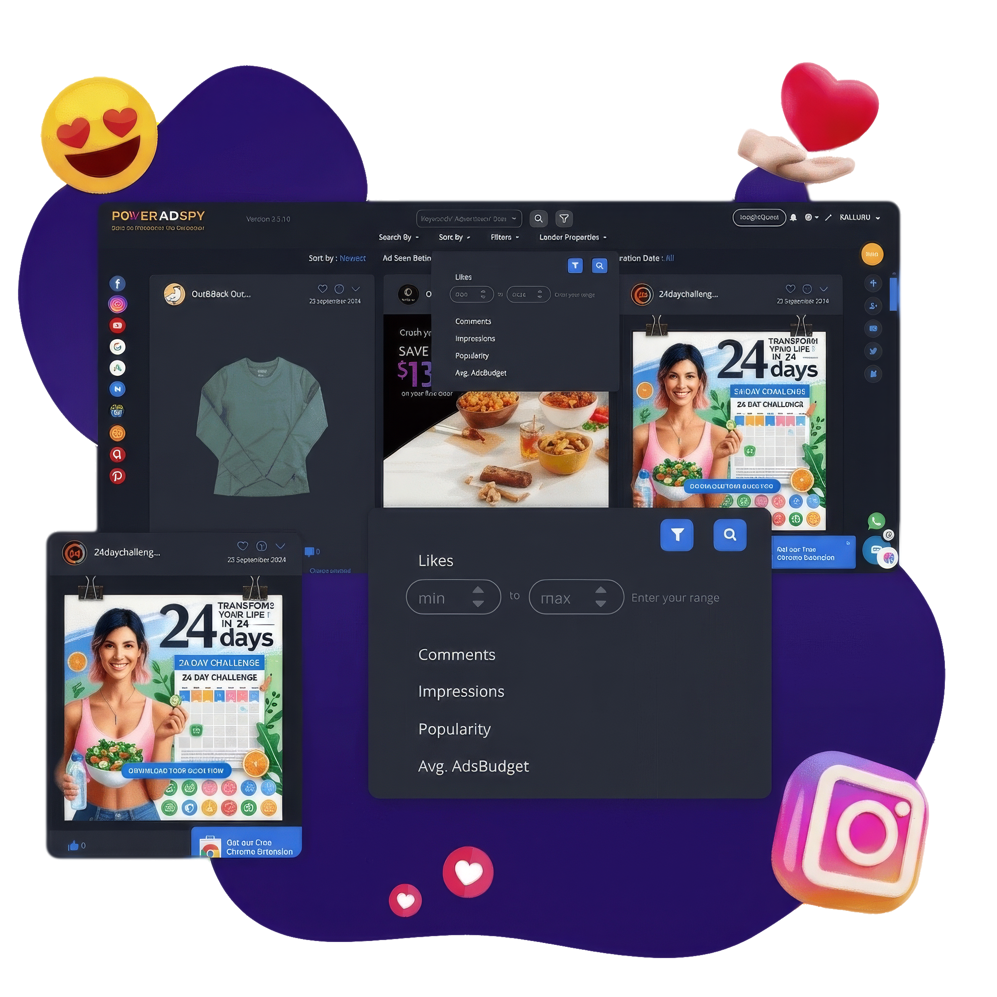 Instagram ad insights at your fingertips