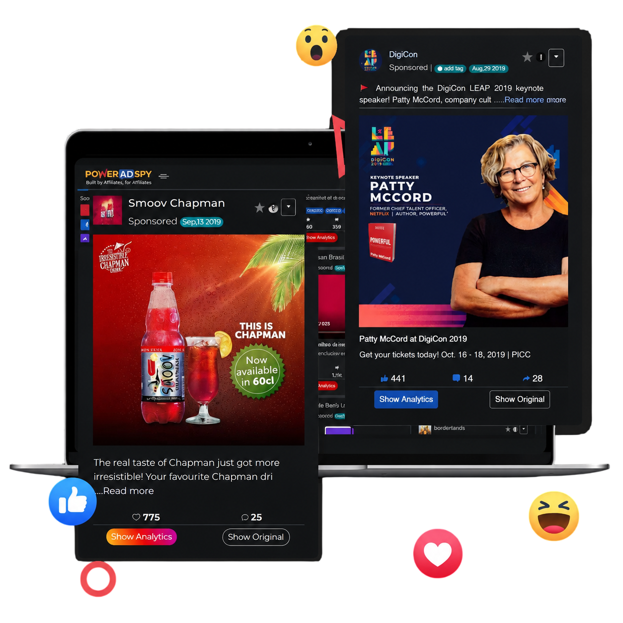 Highly shared social ad example