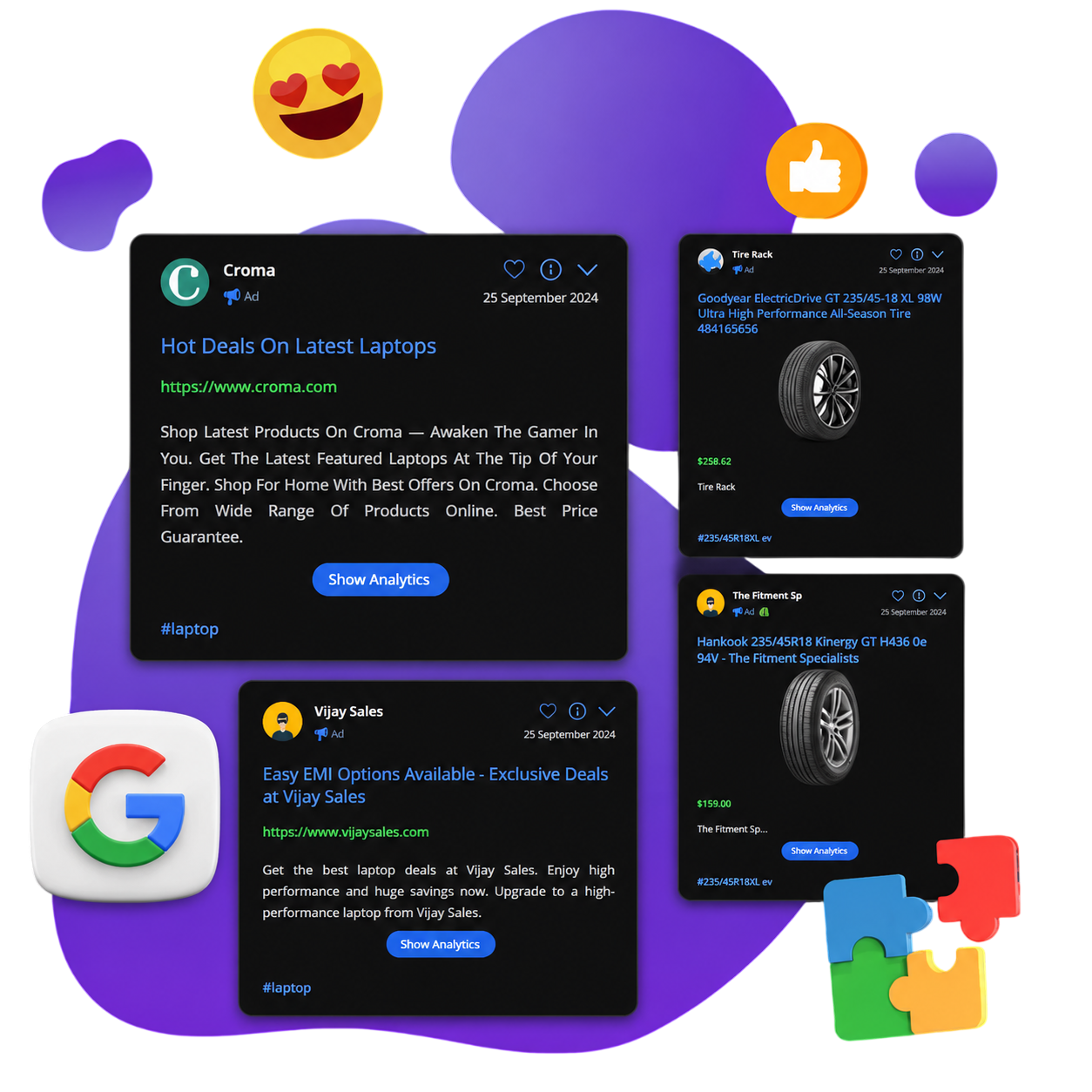 Spy competitors Google ads strategies