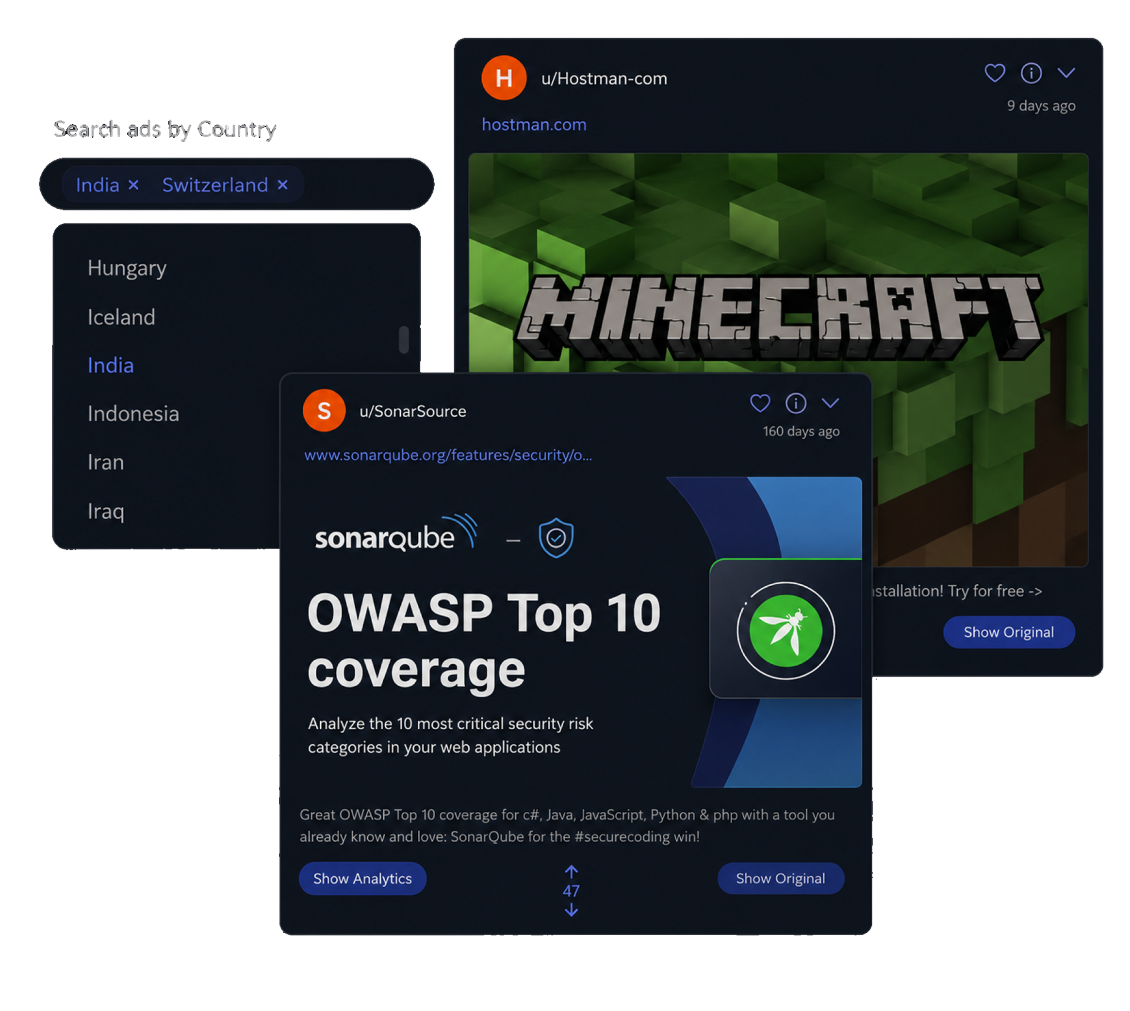 Image Name Reddit country search filters