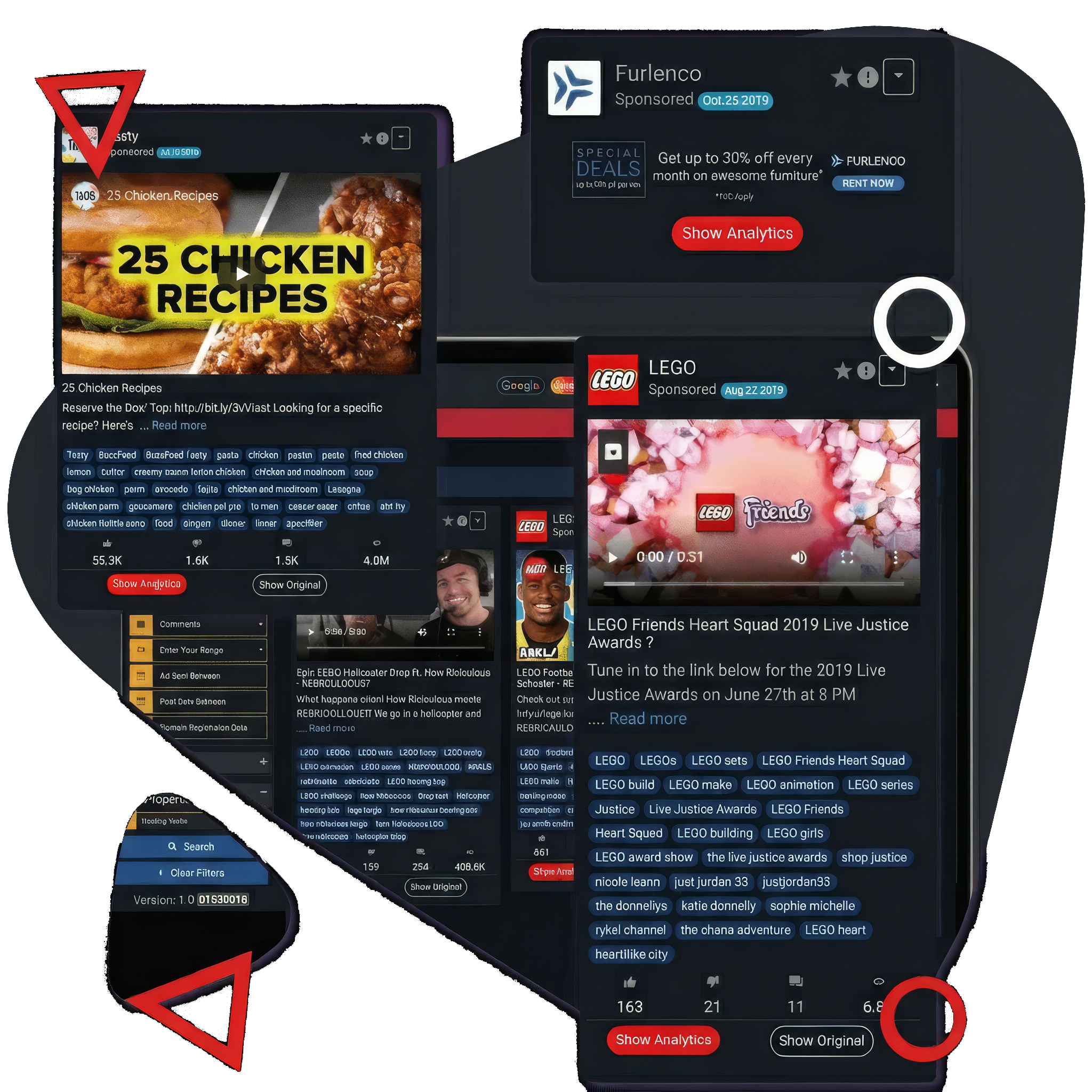 Worlds Largest YouTube Ads Database