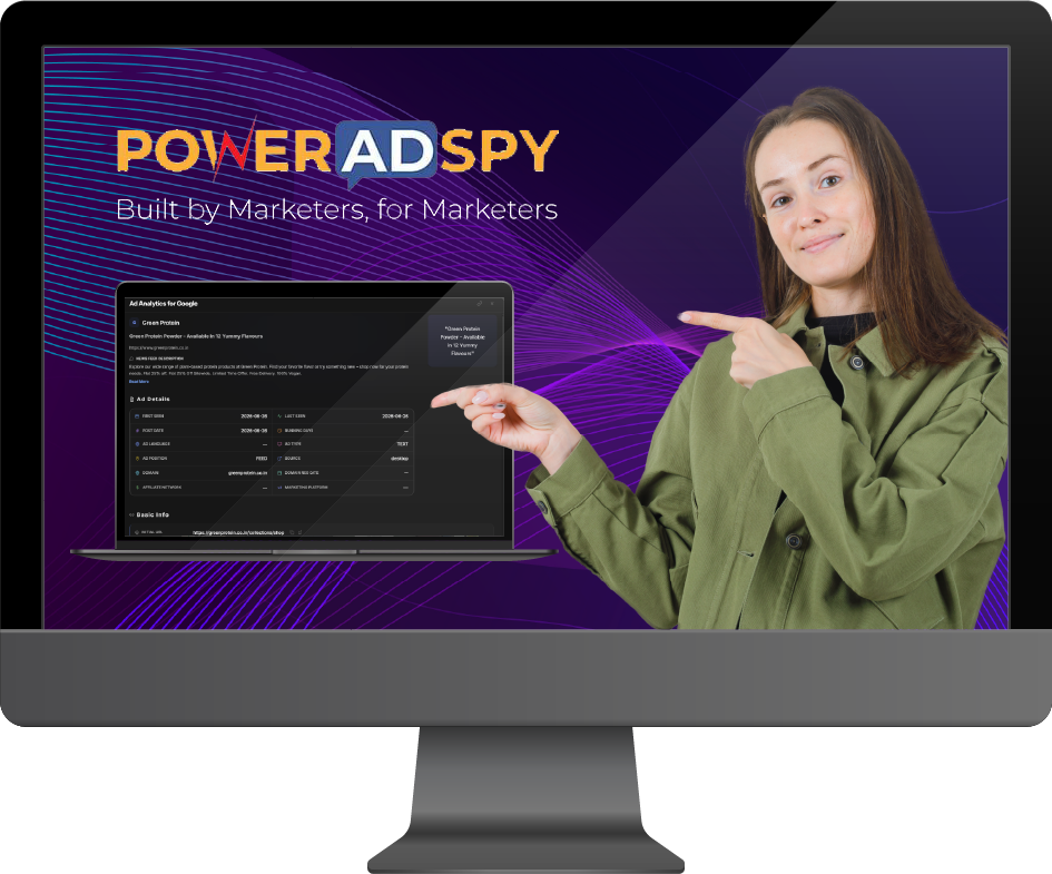 Facebook Ad Spy Tool Dashboard