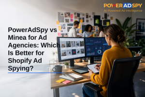 PowerAdSpy vs Minea for Ad Agencies: Which Is Better for Shopify Ad Spying?