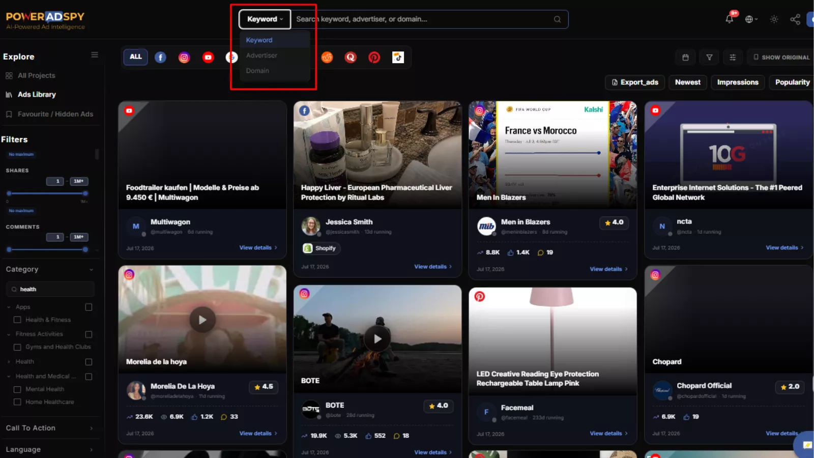 search-filters