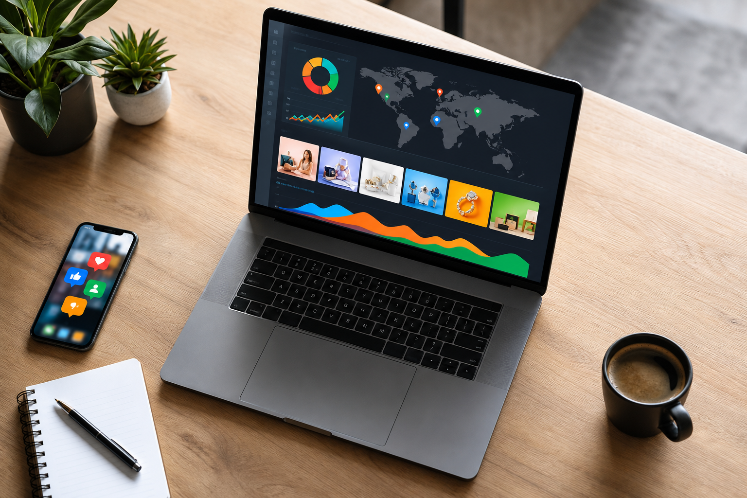 best shopify and ecommerce ad spy dashboard view