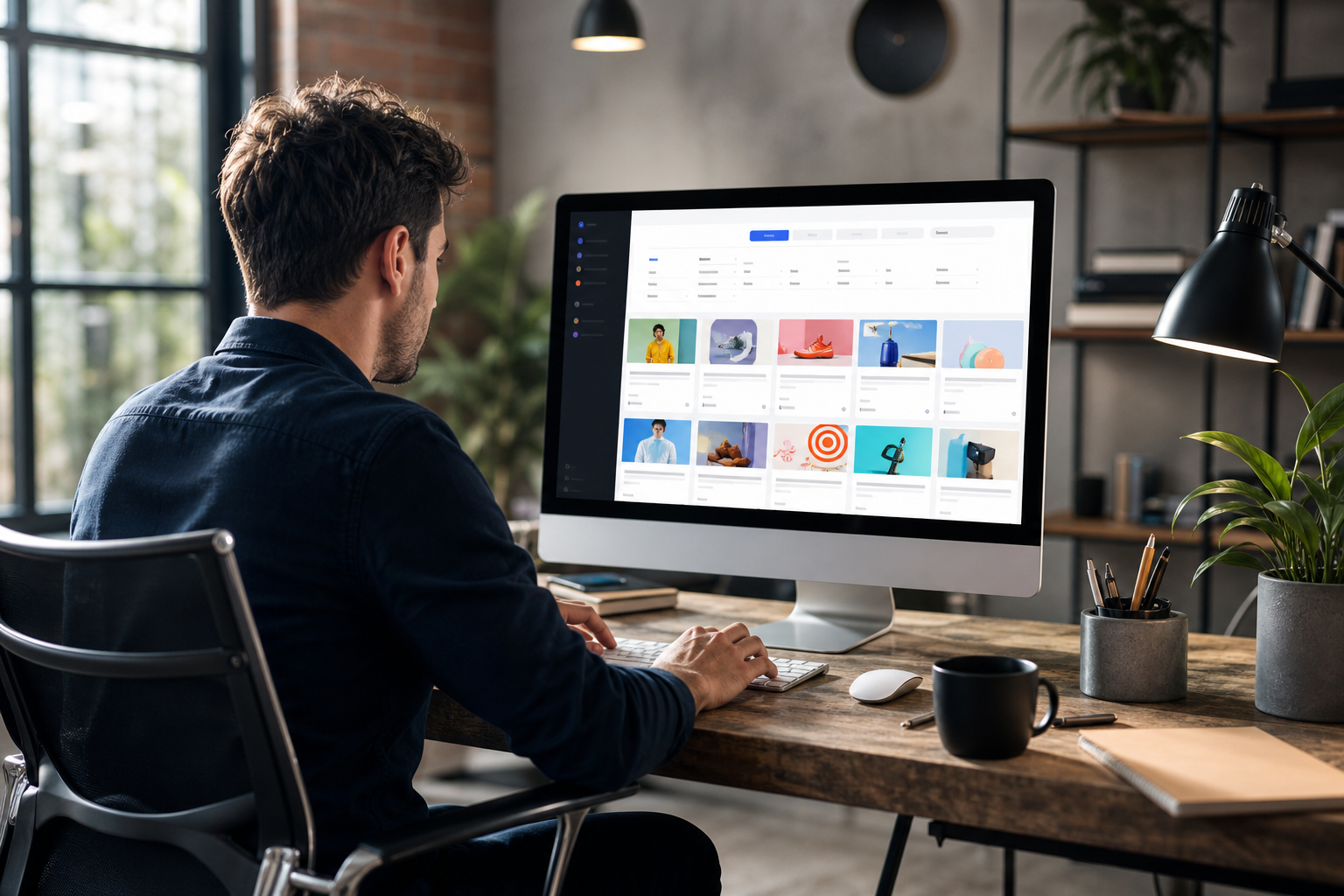 Step-by-step flow from domain search to bookmark