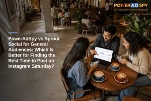 PowerAdSpy vs Sprout Social for General Audiences: Which Is Better for Finding the Best Time to Post on Instagram Saturday?