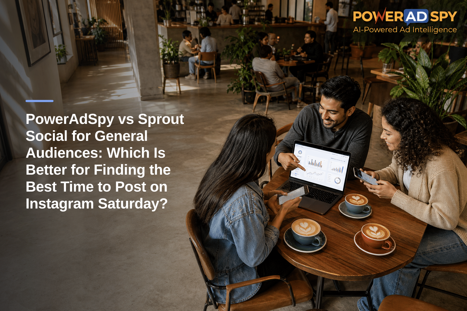 PowerAdSpy vs Sprout Social for General Audiences: Which Is Better for Finding the Best Time to Post on Instagram Saturday?