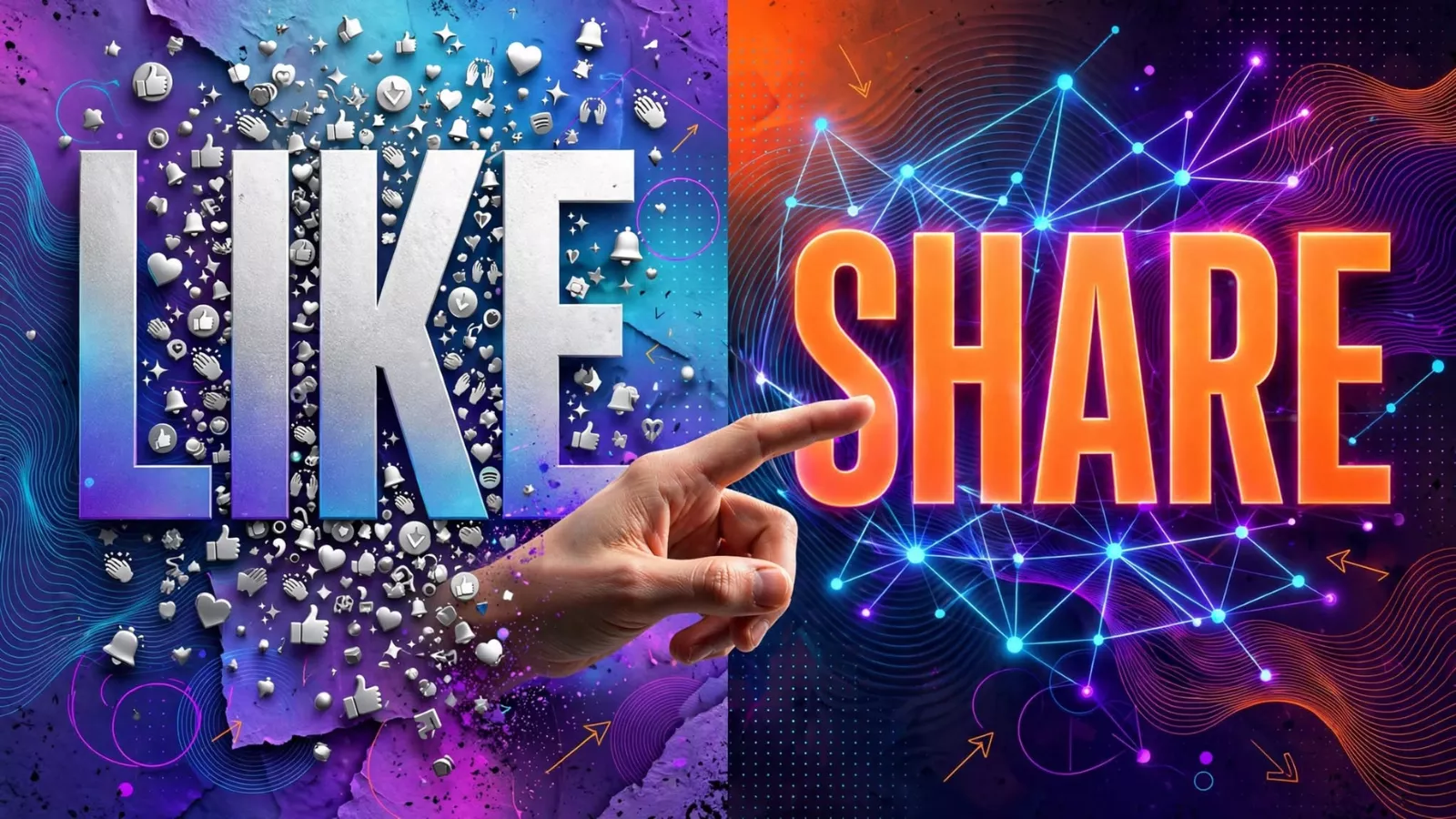 like-vs-share
