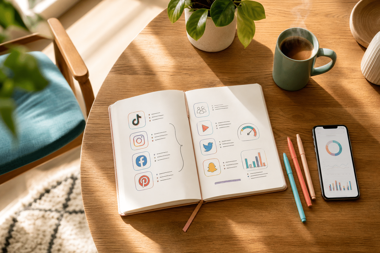 social media 30-day action plan checklist