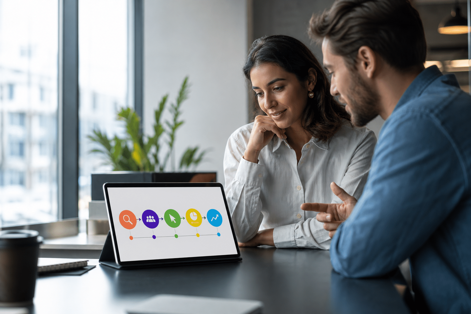 manage ppc campaigns effectively workflow diagram