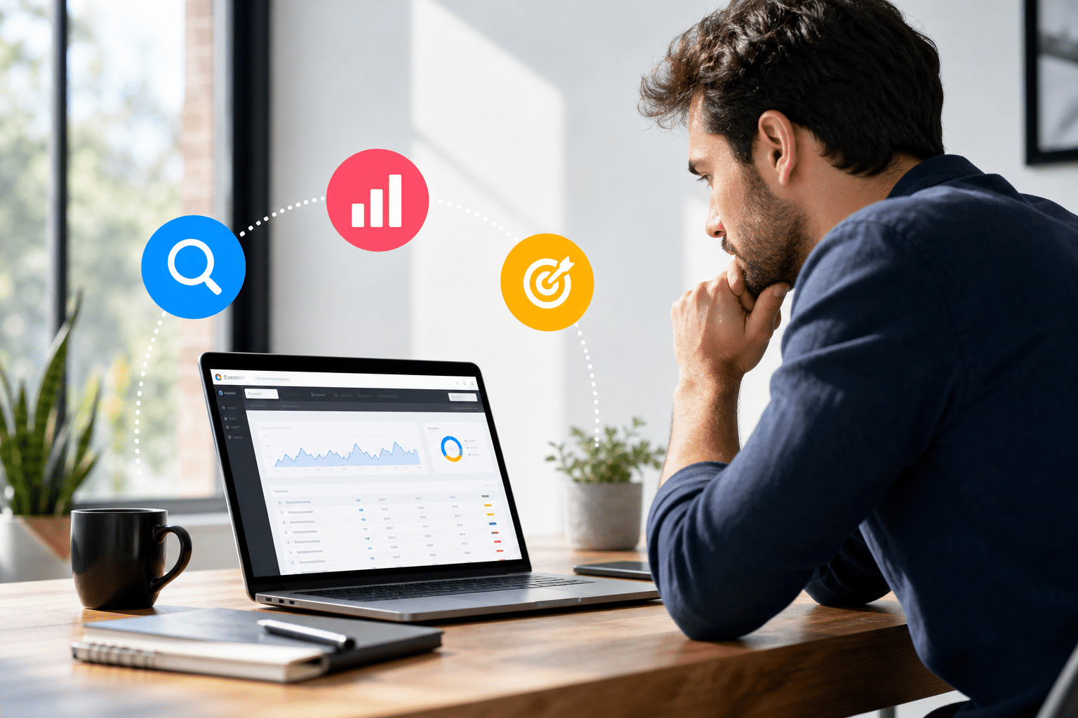 Summary infographic for competitor research workflow